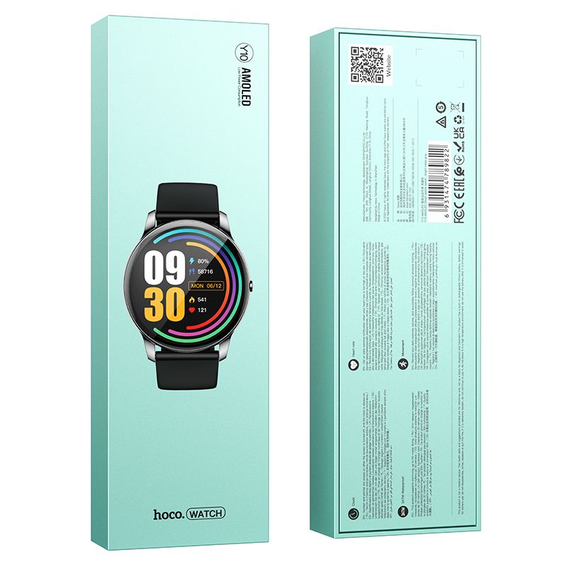 Hoco Y10 Multi Sport Smart Watch With AMOLED