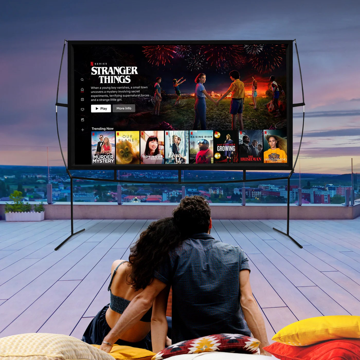 Hoco DI12 Portable Same-Screen Projector