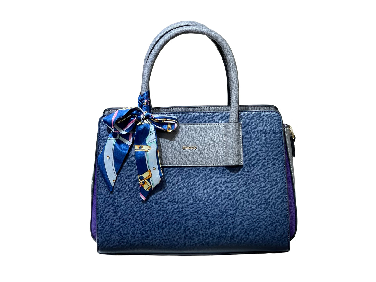 BAGCO Blue Shoulder Handbag