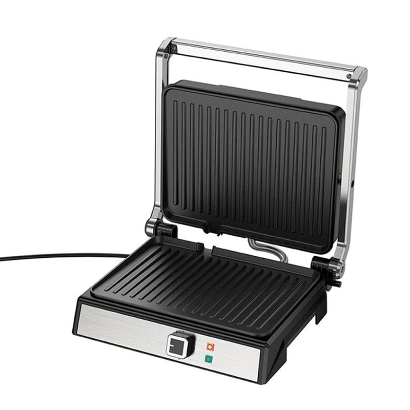 hoco HE40 Electric grill Dual Heating Smokeless non-stick Electric Frying Pan(EU) Silver