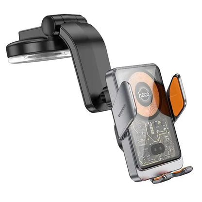 HW32 Crown push-type  wireless charging car holder (center console)