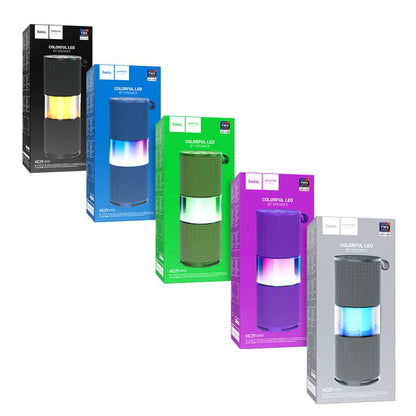 HOCO. HC29 Wireless Sports 15W Speaker (Supports TF, USB, AUX) - Army Green