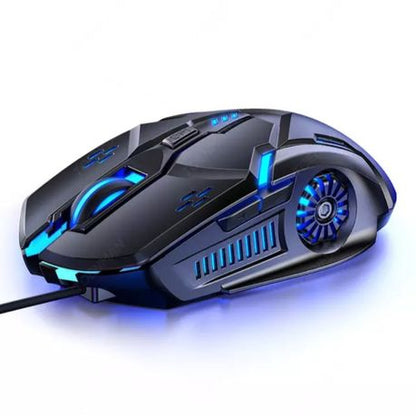 V6 WIRED  GAME MOUSE  BLACK